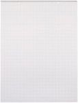 School Smart Chart Table Pad, 24 x 32 Inches, 1 Inch Grids, 25 Sheets