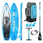 Bluefin Cruise 9'8 Inflatable Paddle Board| Adult and Junior SUP board| Bluefin Cruise SUP| Portable & Travel safe | Paddle Board Accessories included