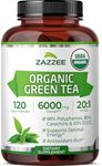 Zazzee USDA Organic Green Tea 20:1