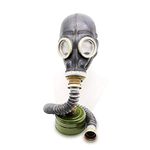 OldShop Gas Mask GP5 Set - Soviet Russian Military Gasmask REPLICA Collectable Item Set W/Mask, Hose, Filter - Authentic Look Several Color: Black | Size: L (3Y)