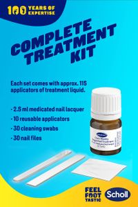 Schollmed Once Weekly Fungal Nail Treatment with Amorolfine, 2.5ml