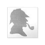 CafePress Sherlock Holmes Lore M Fond Square Sticker 3 X 3 Square Bumper Sticker Car Decal