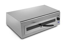 Glen Electric Tandoor & Grill for Home Kitchen, Extra Large, 1400 Watt, 3 Heat Setting, Stainless Steel Body with See Through Window, Ideal for Barbecue, Roti, Prantha, Tikka, Naan, Pizza - SA5014XL