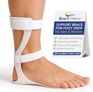 Brace Direct Leaf Spring AFO Foot Drop Brace, Trim to Fit Inside Shoes