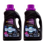 Woolite DARKS Liquid Laundry Detergent, 2x33 Loads, 2x50oz, Regular& HE Washer, Dark & Black Clothes & Jeans, midnight breeze scent, packaging may vary