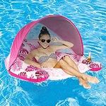 COOLCOOLDEE Pool Float with Canopy,
