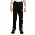 adidas Boys Jogger Three Strope Detail On Seam Pockets, Black, Large