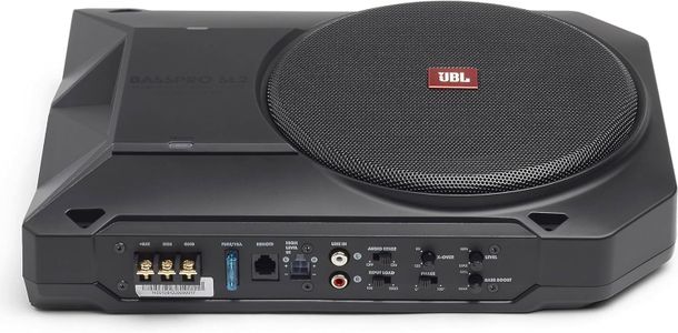 JBL Bass Pro SL2 8" Underseat Subwoofer Boombox – Compact Car Audio