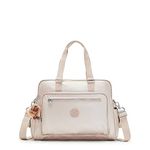 Kipling Alanna Metallic Diaper Bag Quartz Metallic, Quartz Metallic, 15.5" L x 12" H x 6.5"D