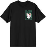 Demon Slayer Chachamaru Men's Black Short Sleeve Performance Tee-Small