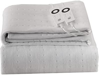 Neo Electric Heated Blanket Throw Dual Control Mattress Under Bed Cover (Double)