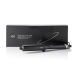 ghd Chronos Curve Max Wand 38mm Hair Curler in Black - for Loose Waves That Last All Day, Fast, Easy, Frizz-Free Curls, No Extreme Heat Damage - Ideal for Long Hair (UK Plug)