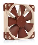 Noctua NF-F12 5V PWM, Premium Quiet Fan with USB Power Adaptor Cable, 4-Pin, 5V Version (120mm, Brown)
