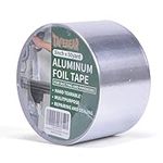 TAPEBEAR Aluminum Foil Tape, Aluminum Air Duct Tape, Withstand 80°C to 100°C, Heat Resistant Tape Insulation Tape for HVAC, Sealing & Patching, Metal Repair, 3inch x 50yard(150Feet)