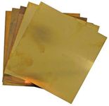 Generic Brass Sheet 1Mm X 200Mm X 200Mm Metalworking Brass Sheet Plate