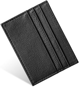 URAQT Tarjetero Hombre y Mujer, Porta Tarjetas de Tecnología Anti-Robo RFID, Card Holder, Carteira Porta Cartao, Funda Tarjeta Credito, Billeteras para Hombre y Mujer, Hombre