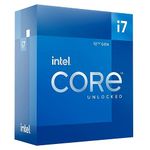 Intel® Core™ i7-12700K Desktop Processor 12 (8P+4E) Cores up to 5.0 GHz Unlocked LGA1700 600 Series Chipset 125W