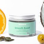 WildMint Smooth Boost Natural Daily Moisturiser | Hydrating Face Cream for Sensitive, Dry, Acne Prone, Mature Skin | Repairs & Soothes Redness with Shea Butter | Vegan & Cruelty-Free UK Skin Care 50ml