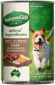 Nature's Gift Casserole Kangaroo and Vegetables Adult Dog Wet Food Can 700g (Pack of 12)