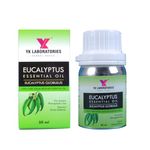 YK Laboratories Eucalyptus Essential Oil 100% Pure & Natural | Therapeutic Grade & Undiluted - 50ml