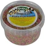 Supa Aquarium Fish Food Tropical Flake 500ml (Pack of 2) | Premium Quality Nutritious Fish Food Offering a Complete Balanced Diet for Tropical Fish