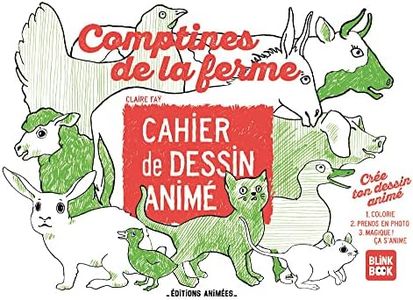 Cahier de Dessin Animé - Comptines de la ferme