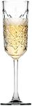 Cut Glass Champagne Flutes