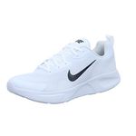 NIKE Men's Nike Wearallday Sneaker, White Black, 10 UK
