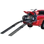 Rage Powersports BW-12012-2 120' Black Widow Aluminum Folding Dual Off-Road ATV Loading Ramp