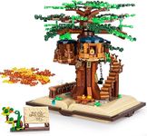 YOIFOY 2-in-1 Tree House Bonsai Building Kit,Interchangeable Treehouse Building Set with LED Light Strip - Ideal Gift for Adults and Kids Aged 12+,New in 2023 (1008 Pieces)