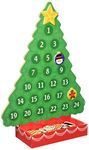 Melissa and Doug Countdown to Christmas Wooden Advent Calendar (Seasonal and Religious, Magnetic Tree, 25 Magnets)