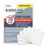 Disposable CPAP Filters (52 Pack - ONE Year Supply) - Fits All ResMed Air 10, Airsense 10, Aircurve 10, S9 Series, Airstart and More