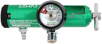 Ever Ready First Aid Oxygen Regulator CGA-870 Gauge Flow Rate - 0-25LPM