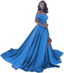 Prom Dress Ball Gown Off Shoulder S