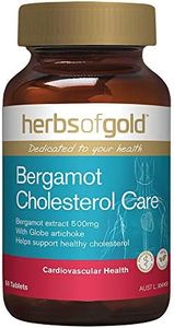 Herbs of Gold Bergamot Cholesterol Care 60 Tablets, 60 count