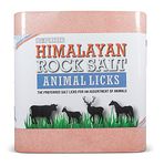 10 KG (22 LB) Compressed Himalayan Salt Lick for Horse, Cow, Goat, etc. Made from Specially Selected Higher Quality Himalayan Salt - Evenly Distributed Minerals - 100% Pure & Natural