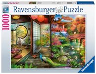 Ravensburger Japanese Garden Teahouse Kyoto 1000 Piece Jigsaw Puzzle for Adults and Kids Age 12 Years Up