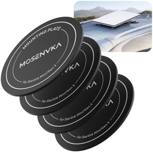 4PCS Adhesive Metal Plates for Starlink Mini/Gen 3 Magnetic Mount