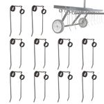 Dfnidy 43783 Dethatcher Tines Replacement 10 Pack, for Agri-Fab Dethatcher, Thatcher Spring Tines Width 4.5" x Height 2" x Length 8.1", Upgrade Outdoor Yard Tools Lawn Mower Attachments