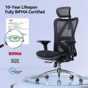 SIHOO Ergonomic Mesh Office Chair – Adjustable Lumbar Support