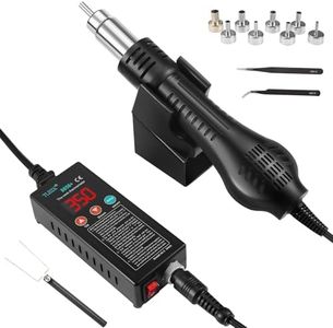 TLBZK Hot Air Soldering Station SMD Welder Rework Digital Display Heat Gun