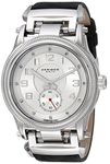 Akribos XXIV Men's Diamond Watch - 12 Genuine Diamond Markers On Sturdy Genuine Calfskin Leather Strap - AK815