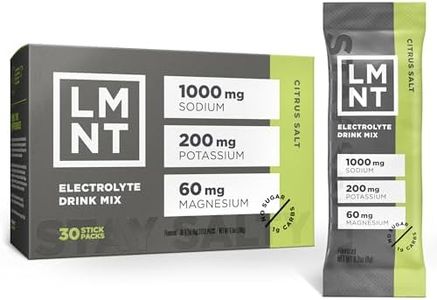 LMNT Zero Sugar Electrolytes - Citrus Salt | Drink Mix | 30-Count