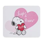 CafePress Snoopy Hugs and Kisses Mousepad Non-Slip Rubber Mousepad, Gaming Mouse Pad