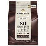 Callebaut Semi Sweet Chocolate 811 2.5 kilograms