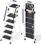 KINGRACK Folding 5-Step Ladder, 800