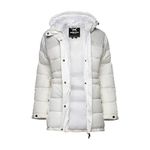 Arctix Women's True Puffer Jacket, White, Small