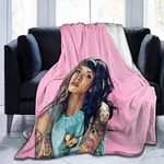 Melanie Martinez Ultra-Soft Micro Fleece Blanket Anti-Pilling Flannel Sleep Comfort Super Soft Sofa Blanket Print,50X40 Inch