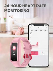 BIGGERFIVE Vigor 2 Kids Fitness Tracker – Activity & Sleep Monitor