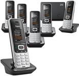 Gigaset Premium 100A Cordless Home Phone, Six Handset